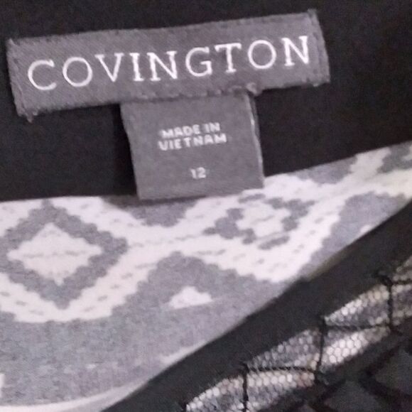 🔴Covington Tribal print sleeveless stretch knit maxi dress - Picture 7 of 8